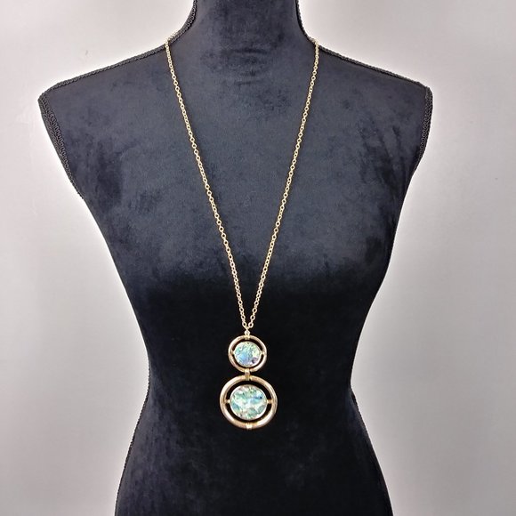 Joan Vass Jewelry - Joan Vass necklace genuine abalone 32" long